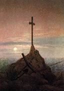 Caspar David Friedrich, The Cross Beside The Baltic